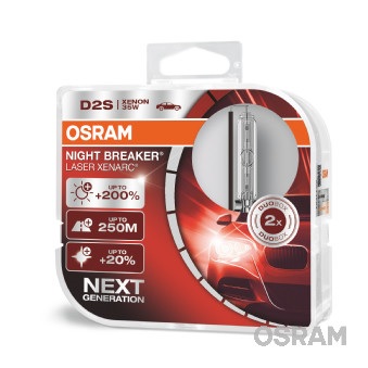 D2S Xenarc Night Breaker Laser (2 Stk.) | Osram