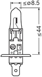 Glühlampe, Hauptscheinwerfer CITROËN ZX