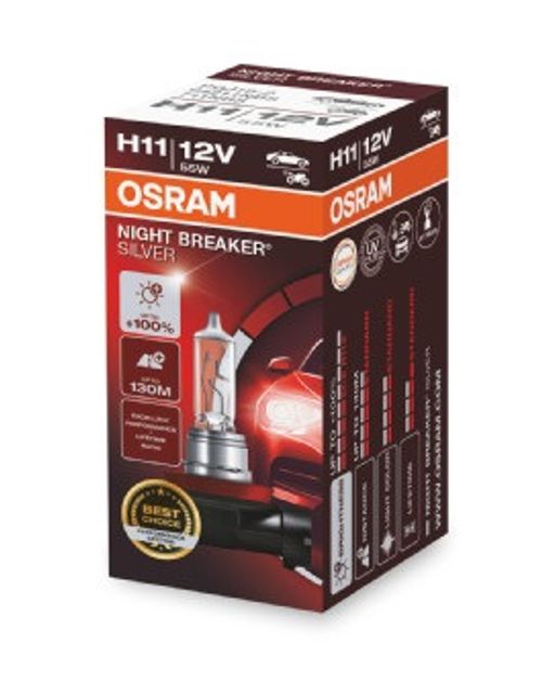 Produktbild für H11 Night Breaker Silver (1 Stk.)