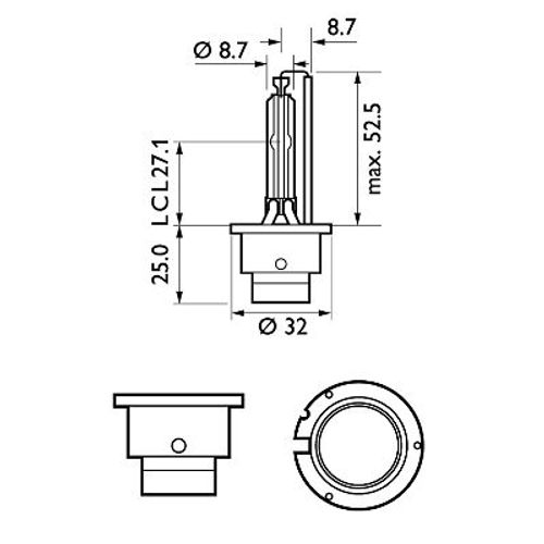 Produktbild für D2S White Vision gen2 35W (1 Stk.)