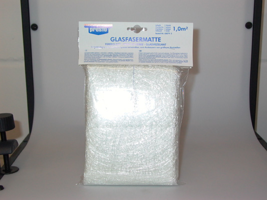 Voile en fibre de verre fin (1,0 m²) PRESTO