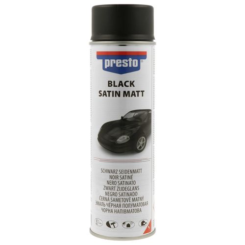 Produktbild für Universal schwarz seidenmatt 500ml