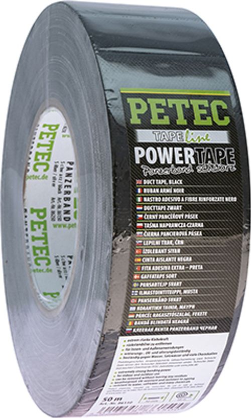 Produktbild für Power Tape/Panzerband, schwarz, 50 MM x 50 M
