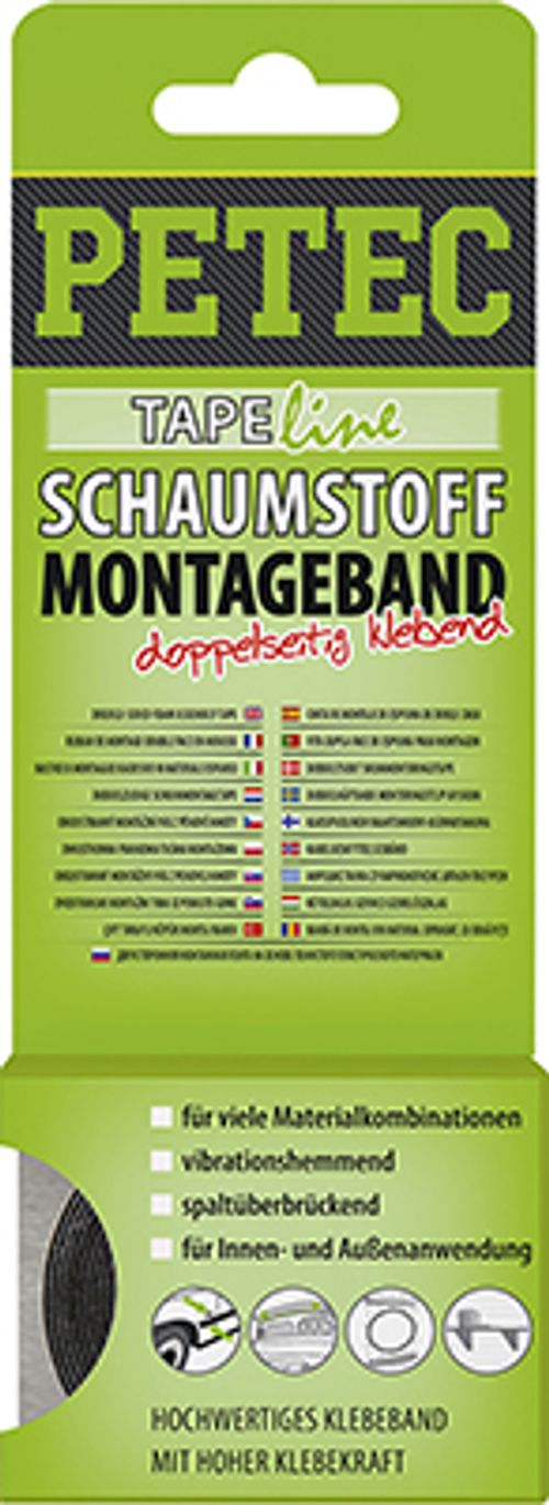 Produktbild für Power-Montageband schwarz SB