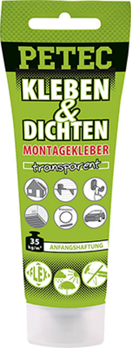 Produktbild für Karosserie & Dichtmasse transparent (80 ml)