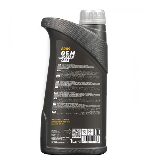 Produktbild für Mannol 8209 for Korean cars ATF SP-III [1L] 