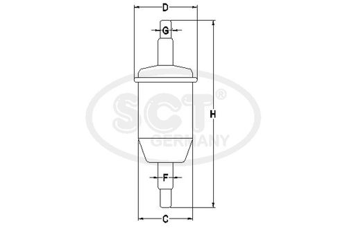 Produktbild für Kraftstofffilter