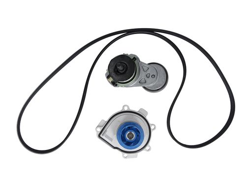 Produktbild für Wasserpumpe + Keilrippenriemensatz