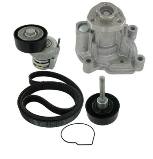 Produktbild für Wasserpumpe + Keilrippenriemensatz