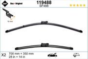 Wischblatt ORIGINAL VISIOFLEX SET FORD FIESTA
