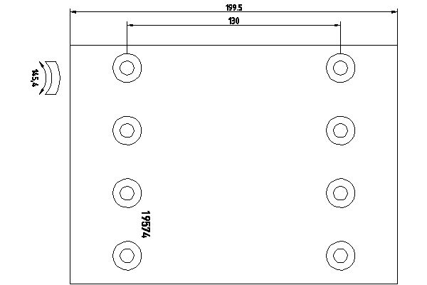 Bremsbelagsatz, Trommelbremse | Textar, Anzahl Nietlöcher: 8, Bremssystem: S-Cam Dicke/Stärke: 17 mm