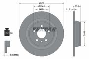Bremsscheibe PRO FORD GALAXY