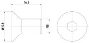 Schraube, Bremsscheibe FORD ECOSPORT