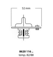 Thermostat, Kühlmittel MAZDA MX-5