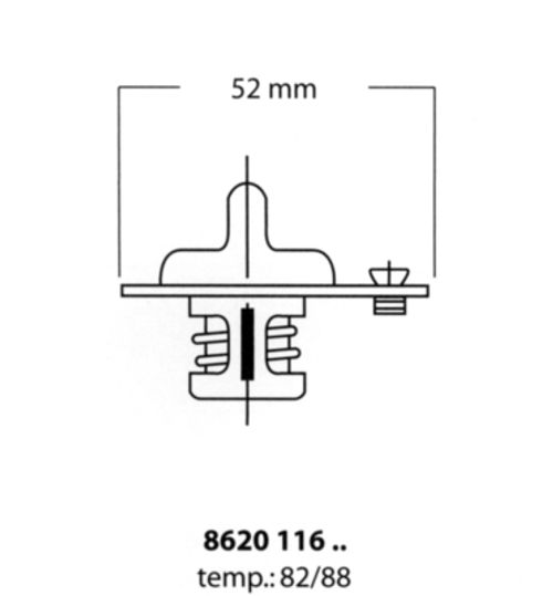 Produktbild für Thermostat, Kühlmittel