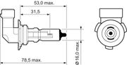 Glühlampe, Nebelscheinwerfer VW POLO