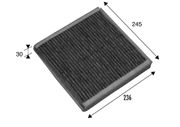 Filter, Innenraumluft CLIMFILTER PROTECT BMW Z1