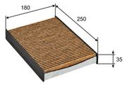 Filter, Innenraumluft CLIMFILTER SUPREME RENAULT MEGANE