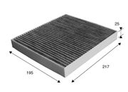 Filter, Innenraumluft CLIMFILTER PROTECT FIAT FREEMONT