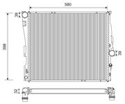 Kühler, Motorkühlung BMW X3