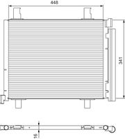 Kondensator, Klimaanlage VW UP