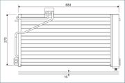 Kondensator, Klimaanlage MERCEDES-BENZ C-KLASSE