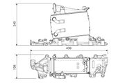 Ladeluftkühler VW GOLF ALLTRACK