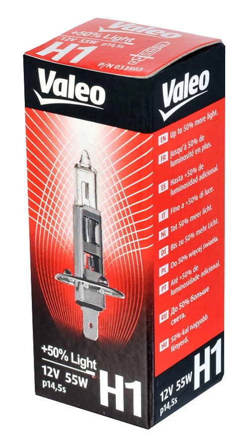 Produktbild für Glühlampe, Fernscheinwerfer +50% LIGHT
