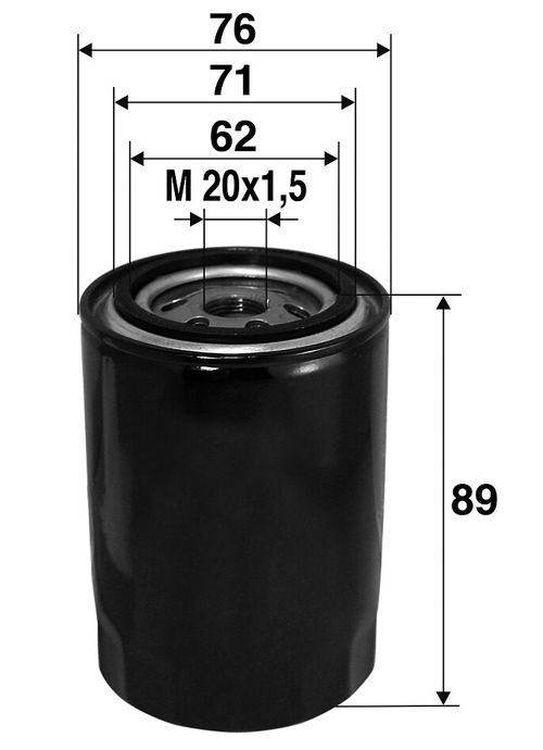 Produktbild für Ölfilter