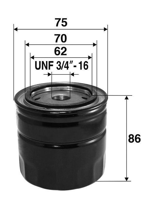 Produktbild für Ölfilter