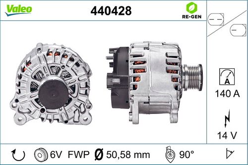 Produktbild für Generator REMANUFACTURED PREMIUM