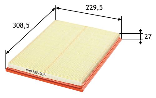 Produktbild für Luftfilter