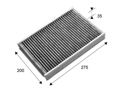 Produktbild für Filter, Innenraumluft CLIMFILTER PROTECT