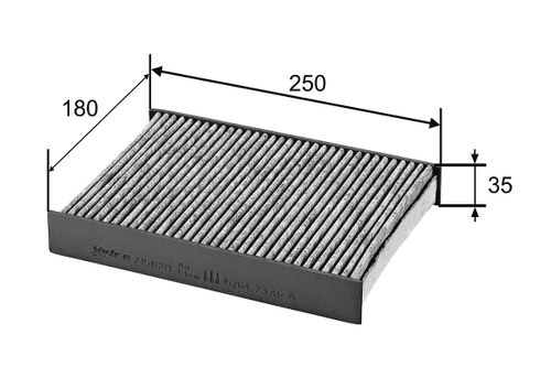 Produktbild für Filter, Innenraumluft CLIMFILTER PROTECT