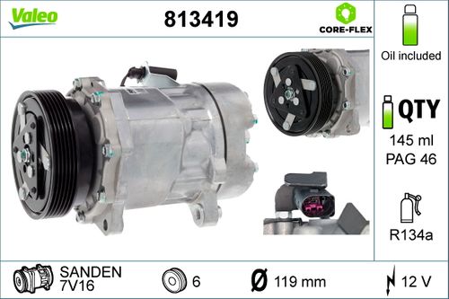 Produktbild für Kompressor, Klimaanlage NEW ORIGINAL PART