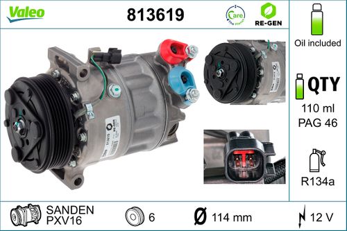 Produktbild für Kompressor, Klimaanlage AUSTAUSCHTEIL