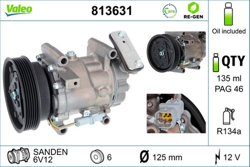 Produktbild für Kompressor, Klimaanlage AUSTAUSCHTEIL