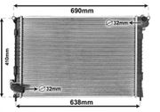 Kühler, Motorkühlung MINI