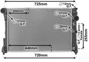 Kühler, Motorkühlung MERCEDES-BENZ CLS