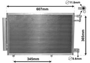 Kondensator, Klimaanlage FORD FIESTA
