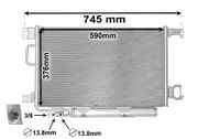 Kondensator, Klimaanlage MERCEDES-BENZ CLC-KLASSE