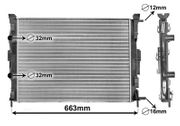 Kühler, Motorkühlung RENAULT MEGANE