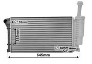 Kühler, Motorkühlung FIAT PANDA