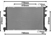 Kühler, Motorkühlung VW GOLF SPORTSVAN