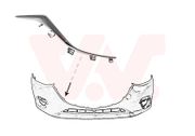 Zier-/Schutzleiste, Stoßfänger MAZDA 3