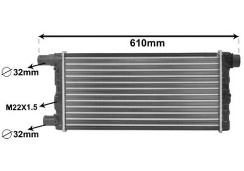 Produktbild für Kühler, Motorkühlung