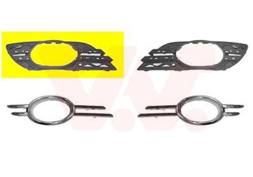 Produktbild für Lüftungsgitter, Stoßfänger ** Equipart **
