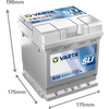 Produktbild für Starterbatterie DYNAMIC SLI 12 V, 44 Ah, 420 A