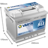 Produktbild für Starterbatterie DYNAMIC SLI 12 V, 60 Ah, 540 A