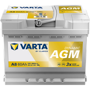 Starterbatterie DYNAMIC AGM 12 V, 60 Ah, 680 A OPEL KARL